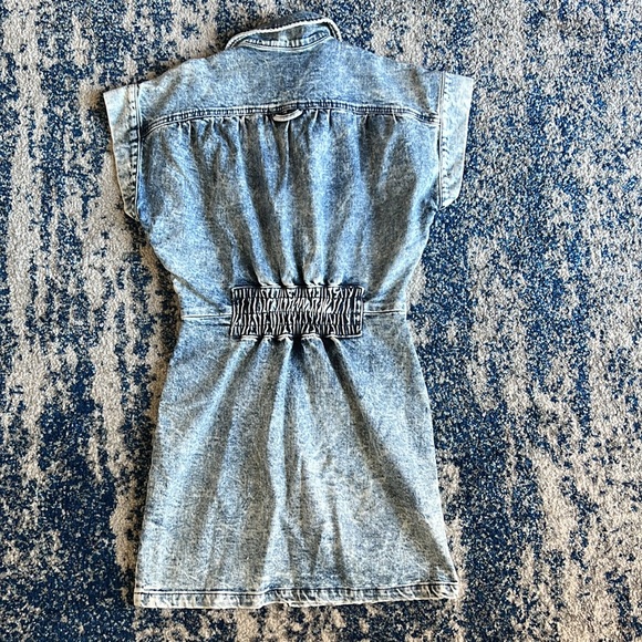 retrofete Gia Dress in Light Blue Acid Small - Picture 6 of 12